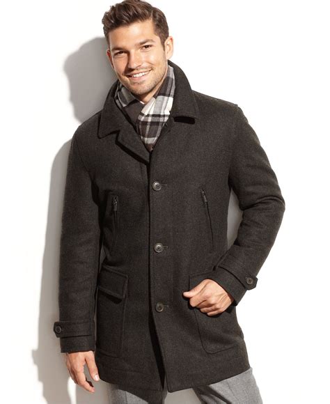 men michael kors wool coat|Michael Kors wool winter coats.